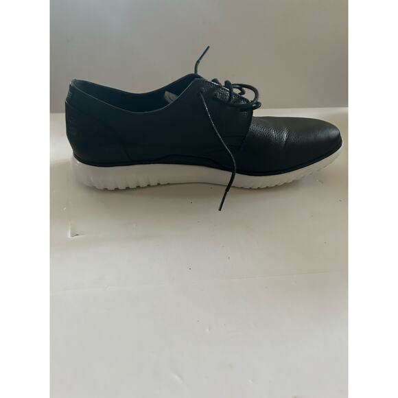 Calvin Klein TEODOR Soft Leather Shoes Dress Sneakers Black Size 13 Rtail $180 - Picture 4 of 8